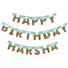 Construction Theme Alphabet Banner – Spell Your Name